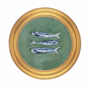 Sardines (6f)- 8X8"
