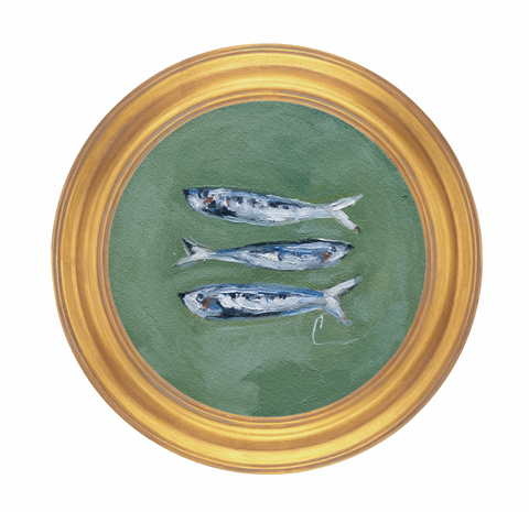 Sardines (6f)- 8X8"