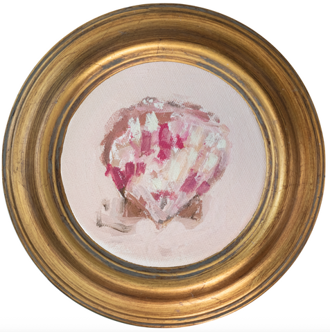 Scallop 1 -5x5 (~7"x7 framed)