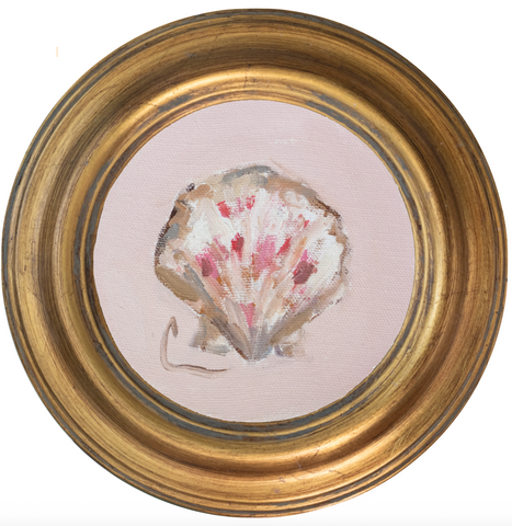 Scallop 3 -5x5 (~7"x7 framed)