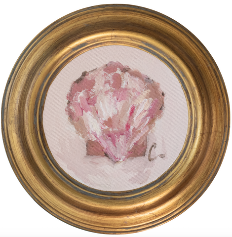 Scallop 5 -5x5 (~7"x7 framed)