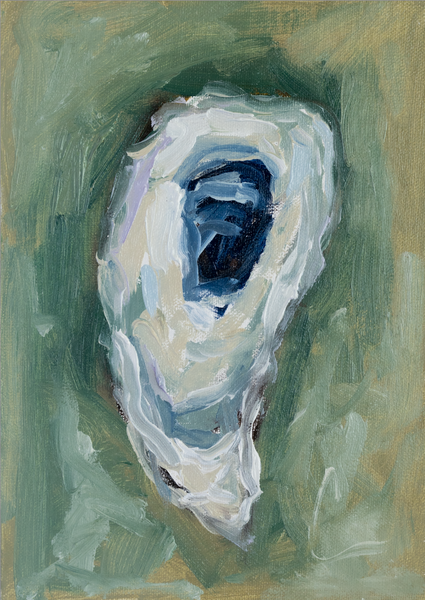 Oysters en Plein Air 4- 5x7 (13x11)