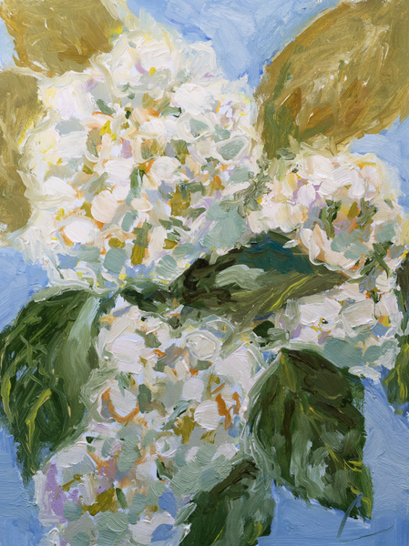 Buds en Plein Air 3- 9x12 (12.75x15.75)