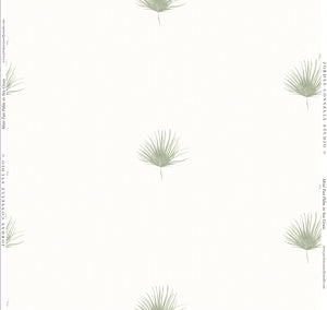 Mini Palm Frond in Sea Grass- Fabric