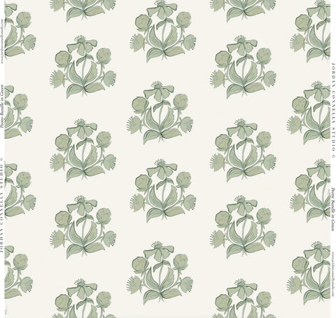 Peony Bundle in Garden- Fabric