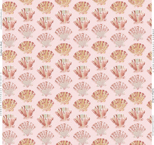 Scallops in Blush- Fabric