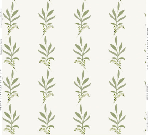 Cameron in Green- Fabric