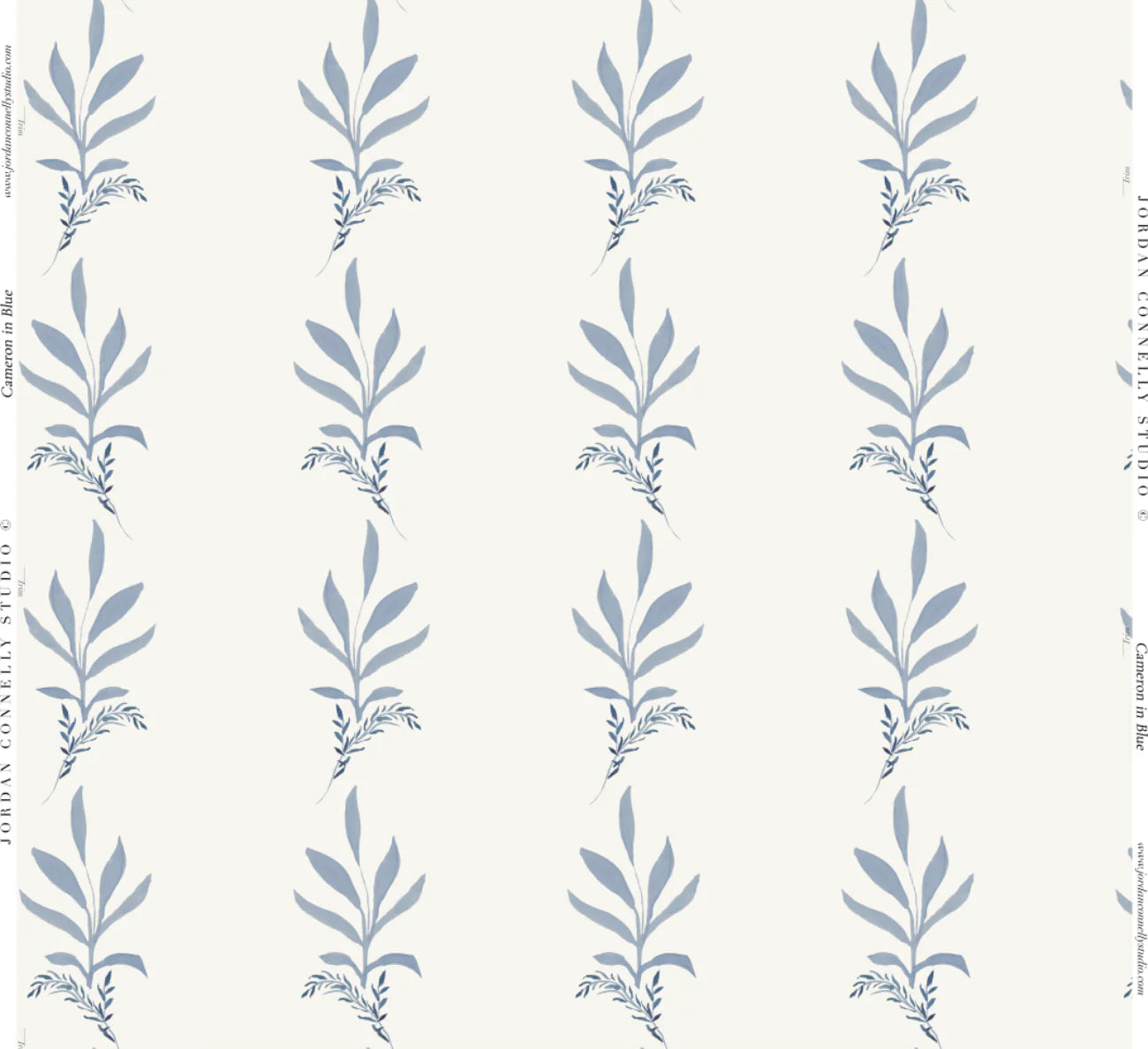 Cameron in Blue- Fabric