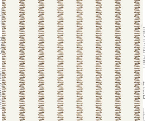 Auger Stripe in Sand- Fabric