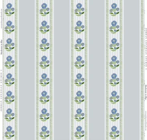 Mackenzie in Blue- Wallpaper