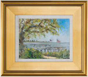 Center Street Oak-8x10 (~16"x14 framed)