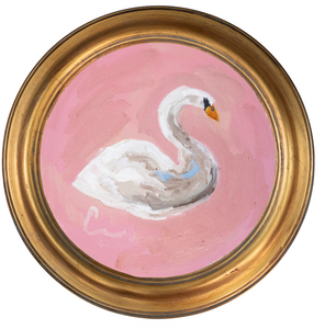 Swan 1 -8x8 (~10"x10 framed)