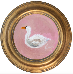 Swan 3 -5x5 (~7"x7 framed)