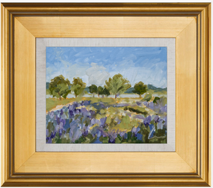 Texas Hillcountry-8x10 (~16"x14 framed)