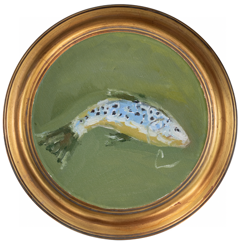 Trout 2-8x8 (~10"x10 framed)