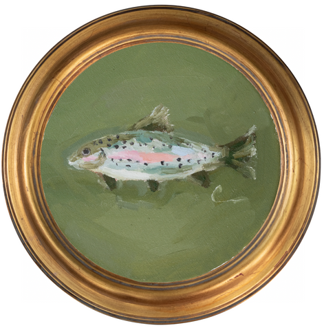 Trout 3-8x8 (~10"x10 framed)