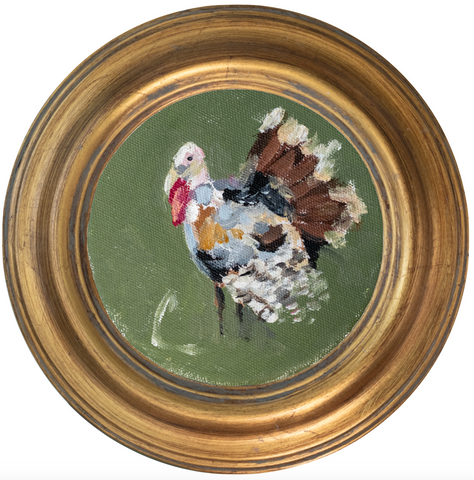 Turkey 2 -5x5 (~7"x7 framed)