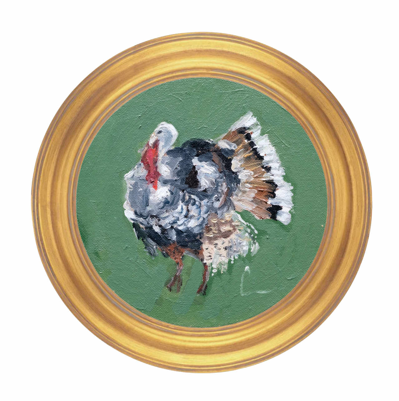 Turkey (7d)- 8X8"