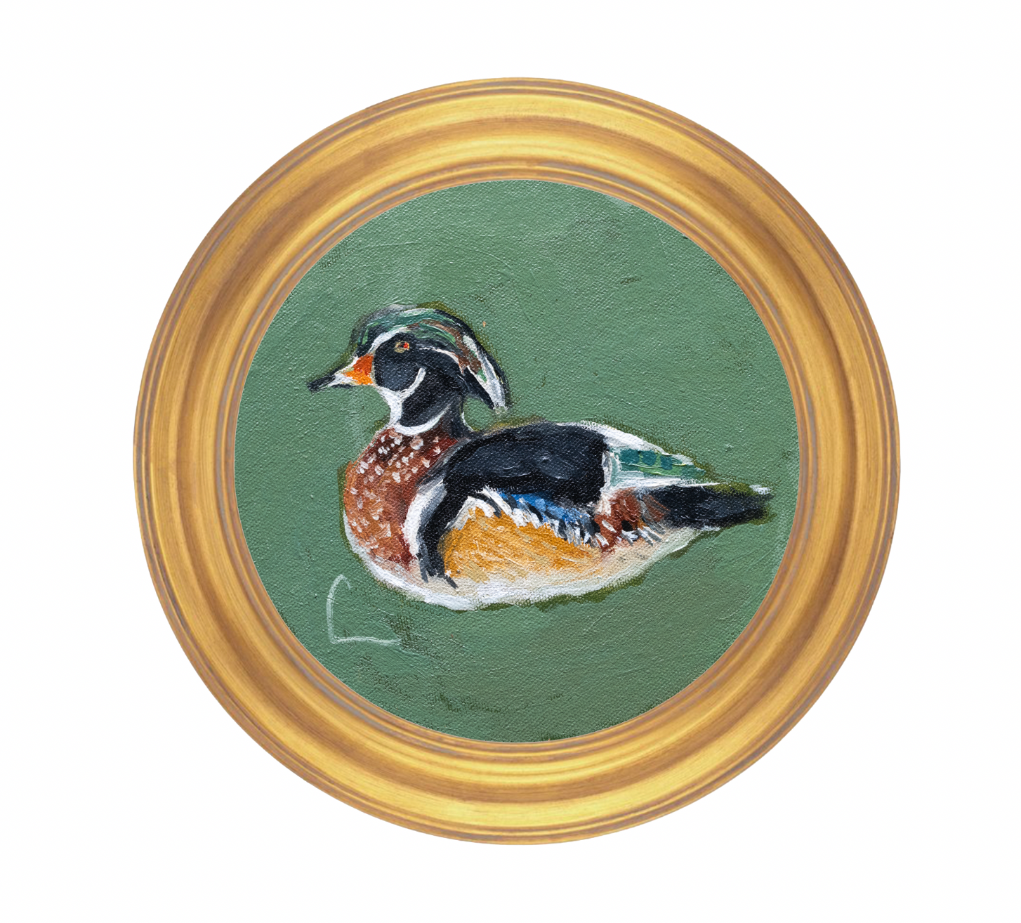 Wood Duck (hall) - 8X8"