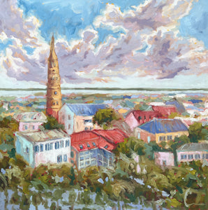 Holy City Steeples 4 PRINT