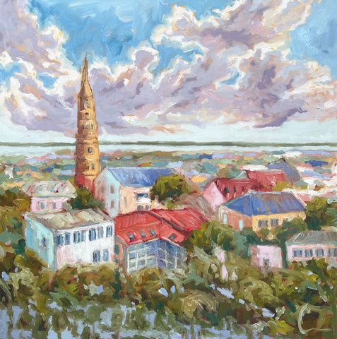 Holy City Steeples 4 PRINT