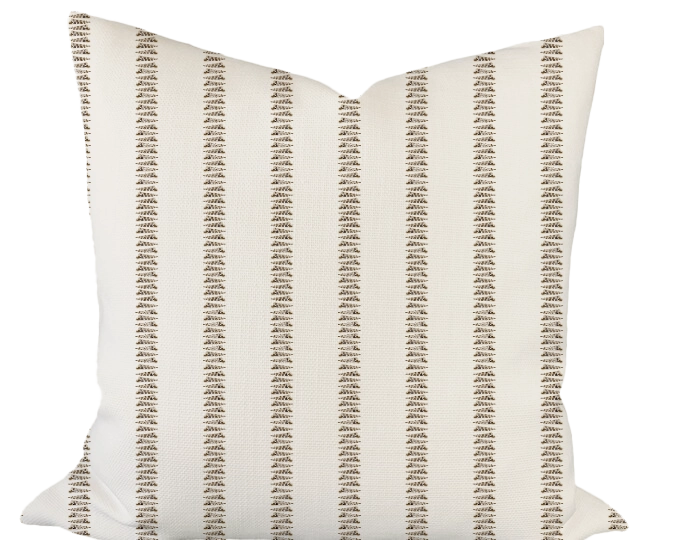 Auger Stripe Custom Pillow
