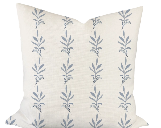 Cameron in Blue Custom Pillow