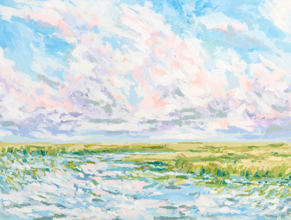 Blushing Marsh- 40x30