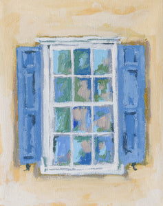 Daisy Window- 8x10, Comes Framed