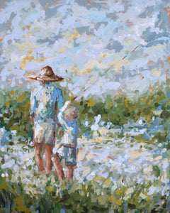 Freedom and Fish- 16x20