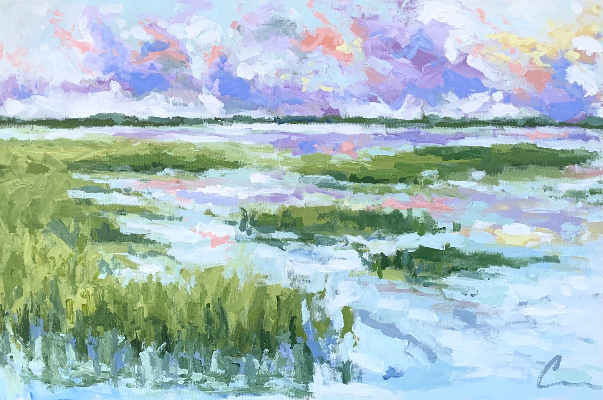 Pitt Street Bridge Sunset- 36x24
