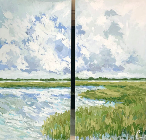 Lea Hutaff Diptych PRINT
