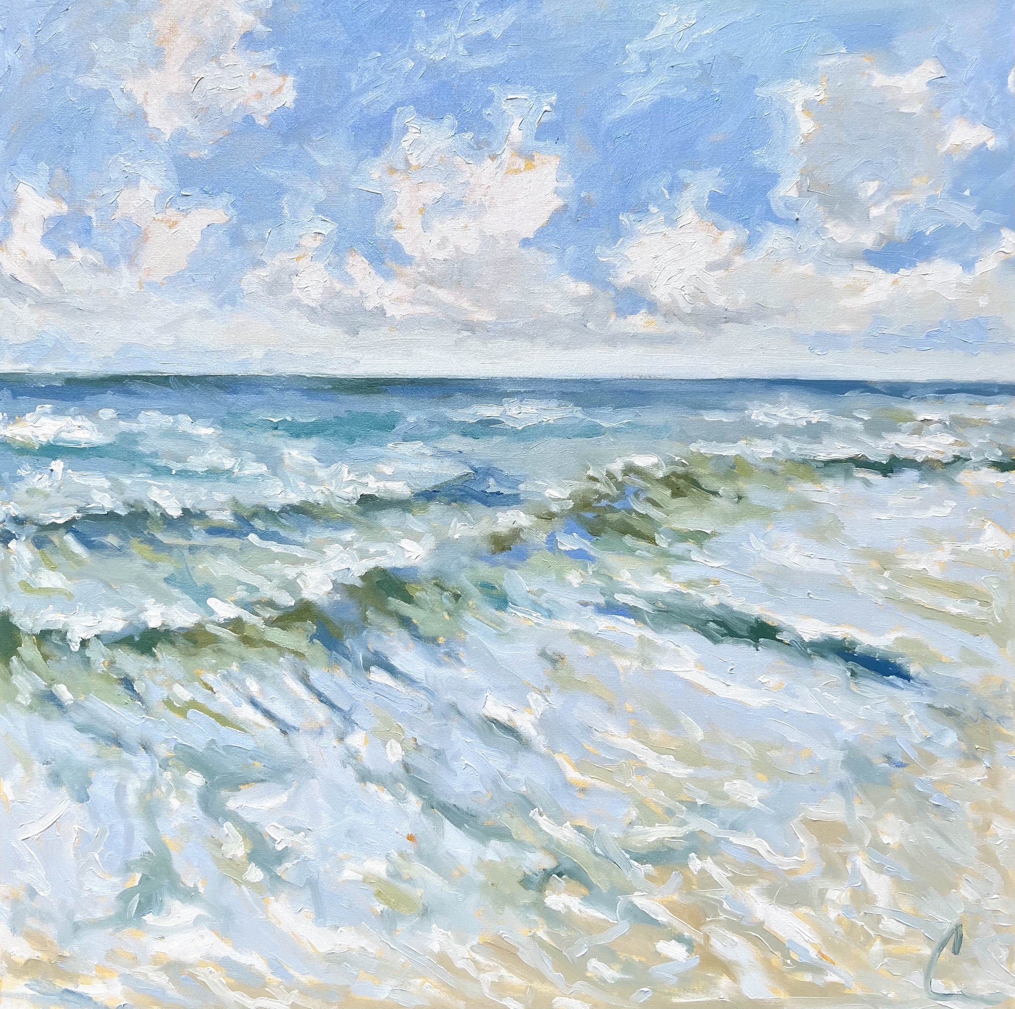 Pattern of the Sea- 36x36