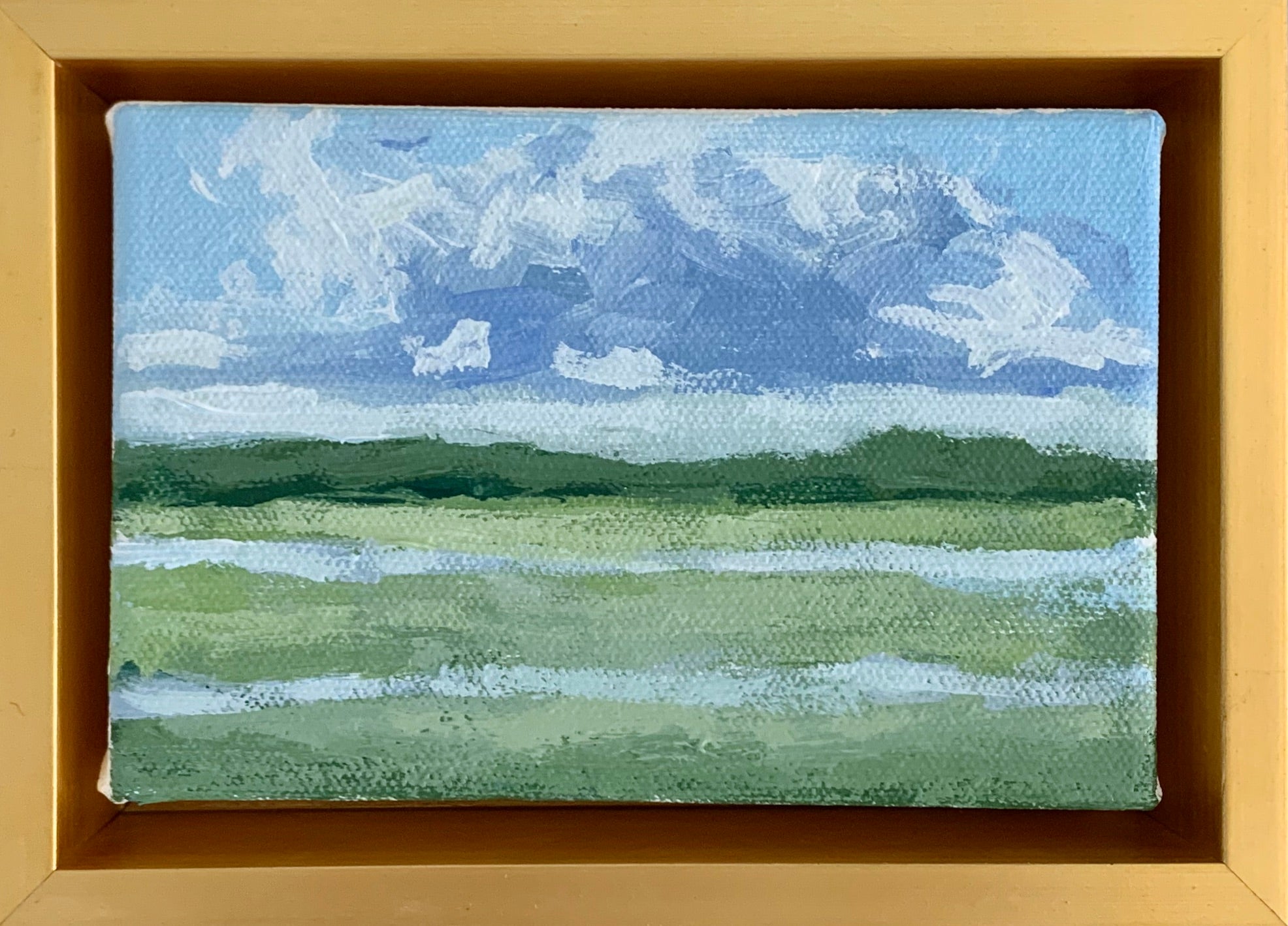 Marsh in Lemon Leaf- 6x4