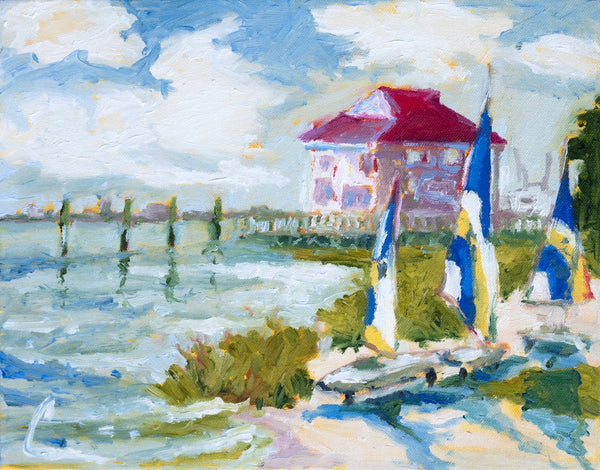 Harbor Club at Patriot's Point- 11x14 (comes framed)