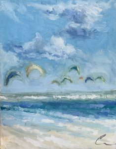 Kite Surf on Sullivan's- 11x14