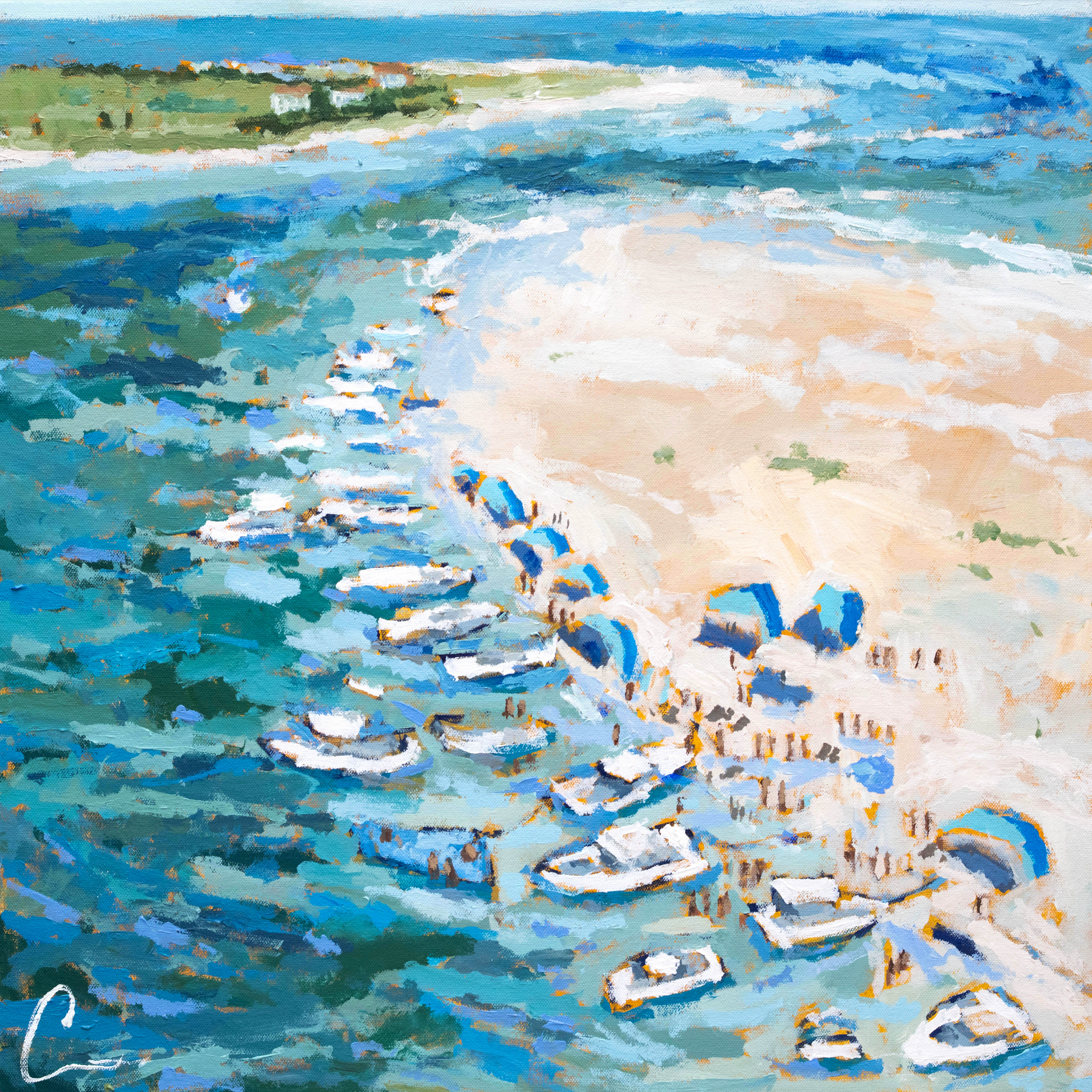 OIB- Framed 24x24