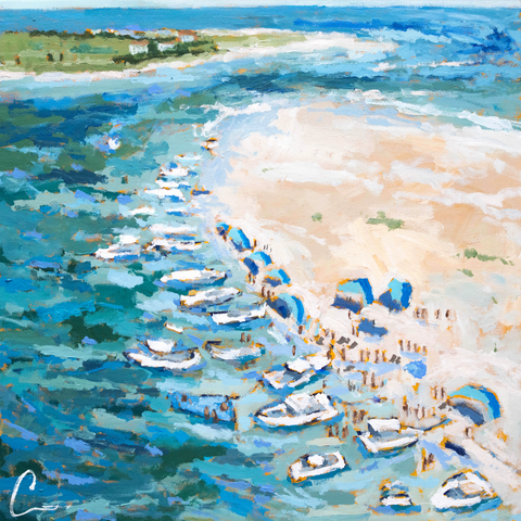 OIB- Framed 24x24