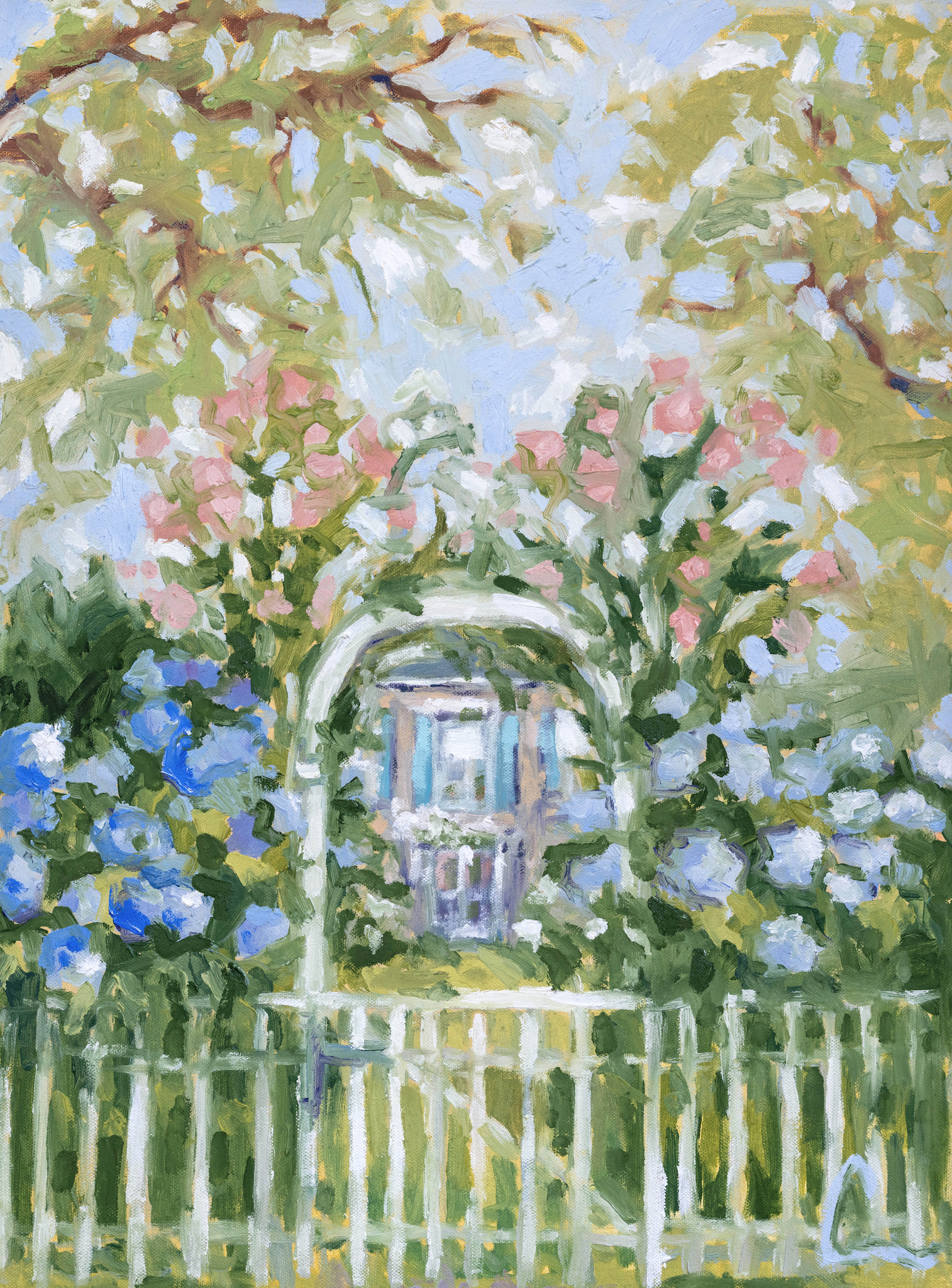 Nantucket Blooms 1 PRINT