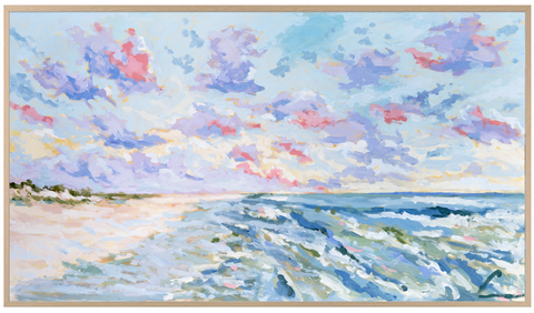 Summer in Sunset Frame TV Digital File