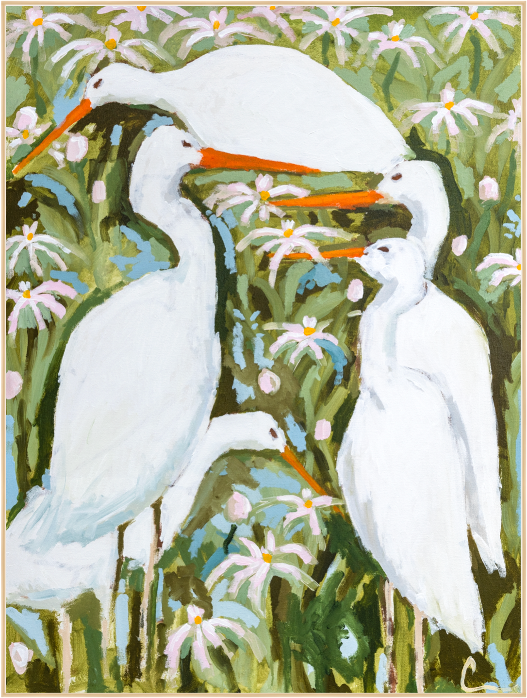 Marsh Bird 30x40 *COMES FRAMED