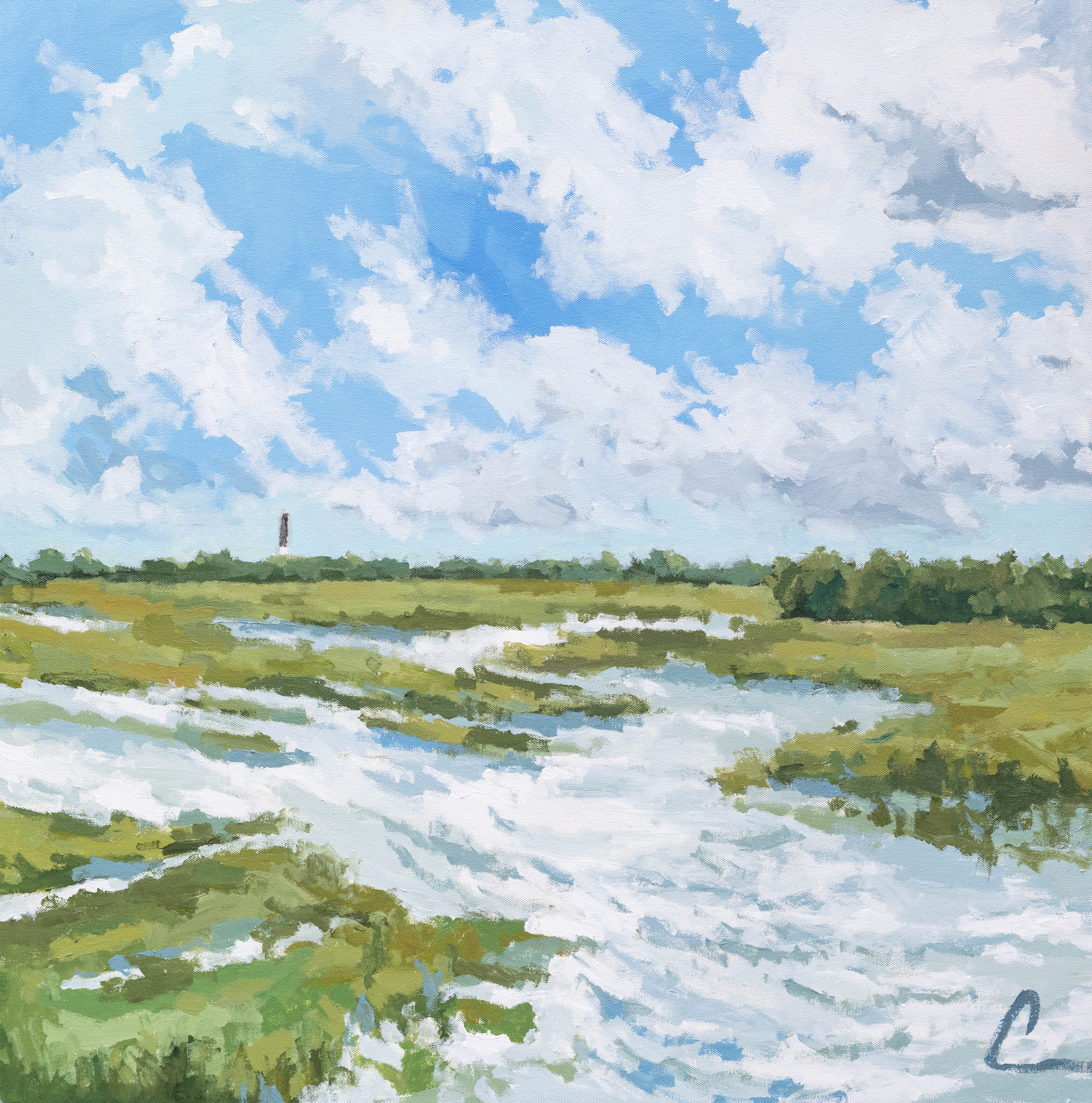 View from Ben Sawyer PRINT