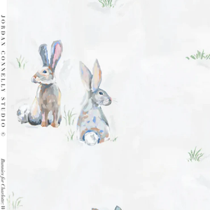 Bunnies for Charlotte- Wallpaper