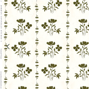 Carneal in Cream- Wallpaper