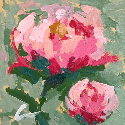 Peonies 3 PRINT